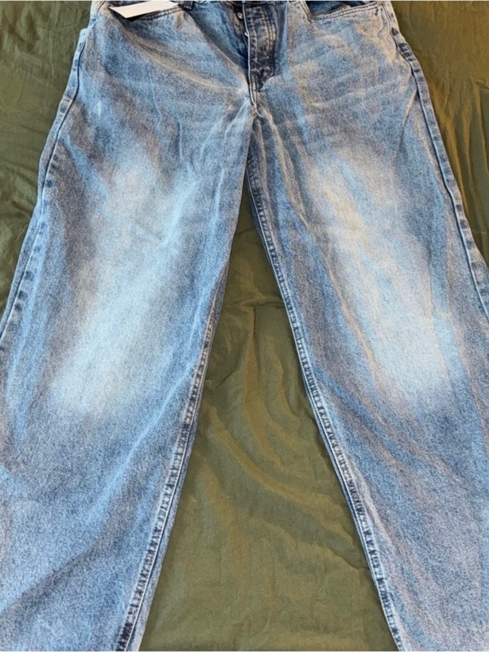 Boohoo Light Blue Relaxed Men's Jeans ( NEVER WORN)
